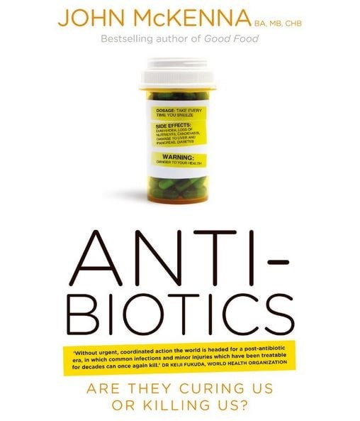 John McKenna Antibiotics book cover