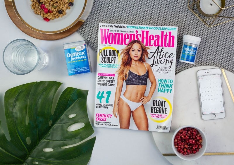 Womens Health magazine Optibac products