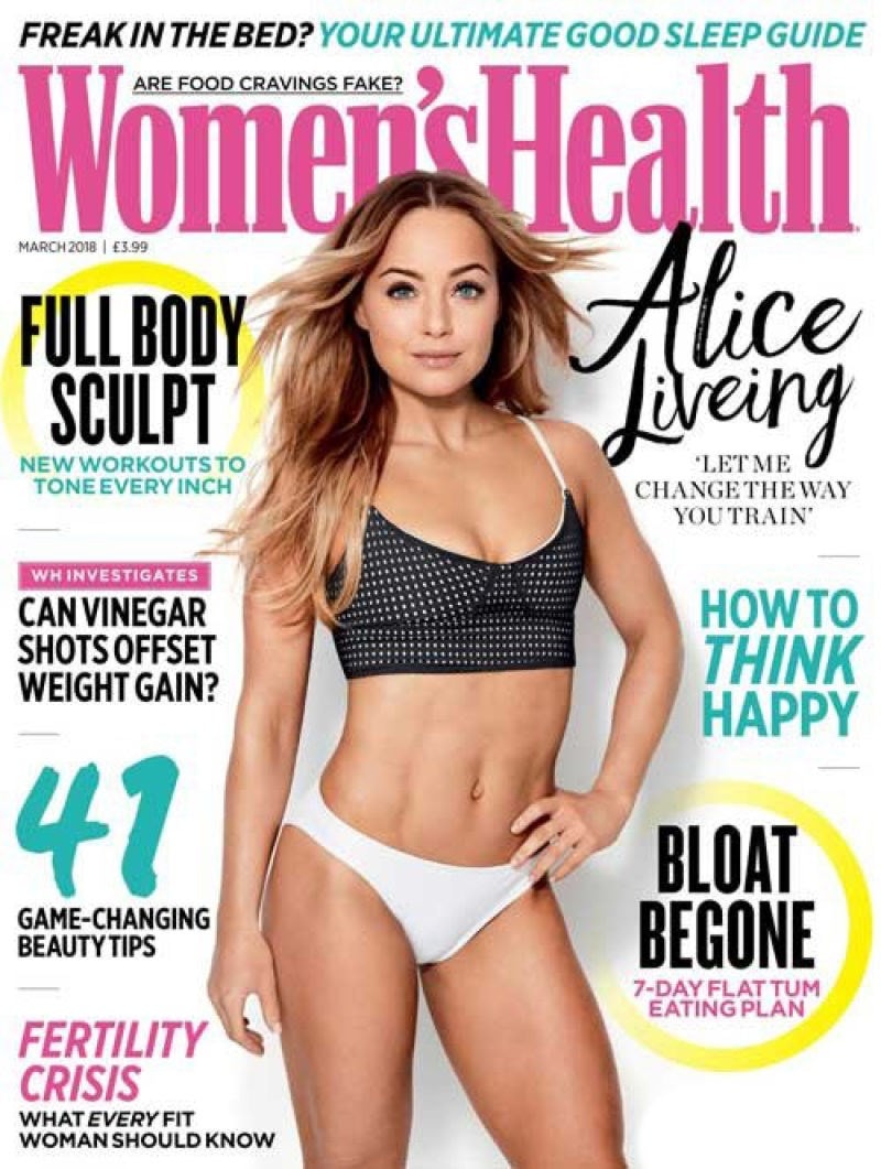 womens health magazine cover