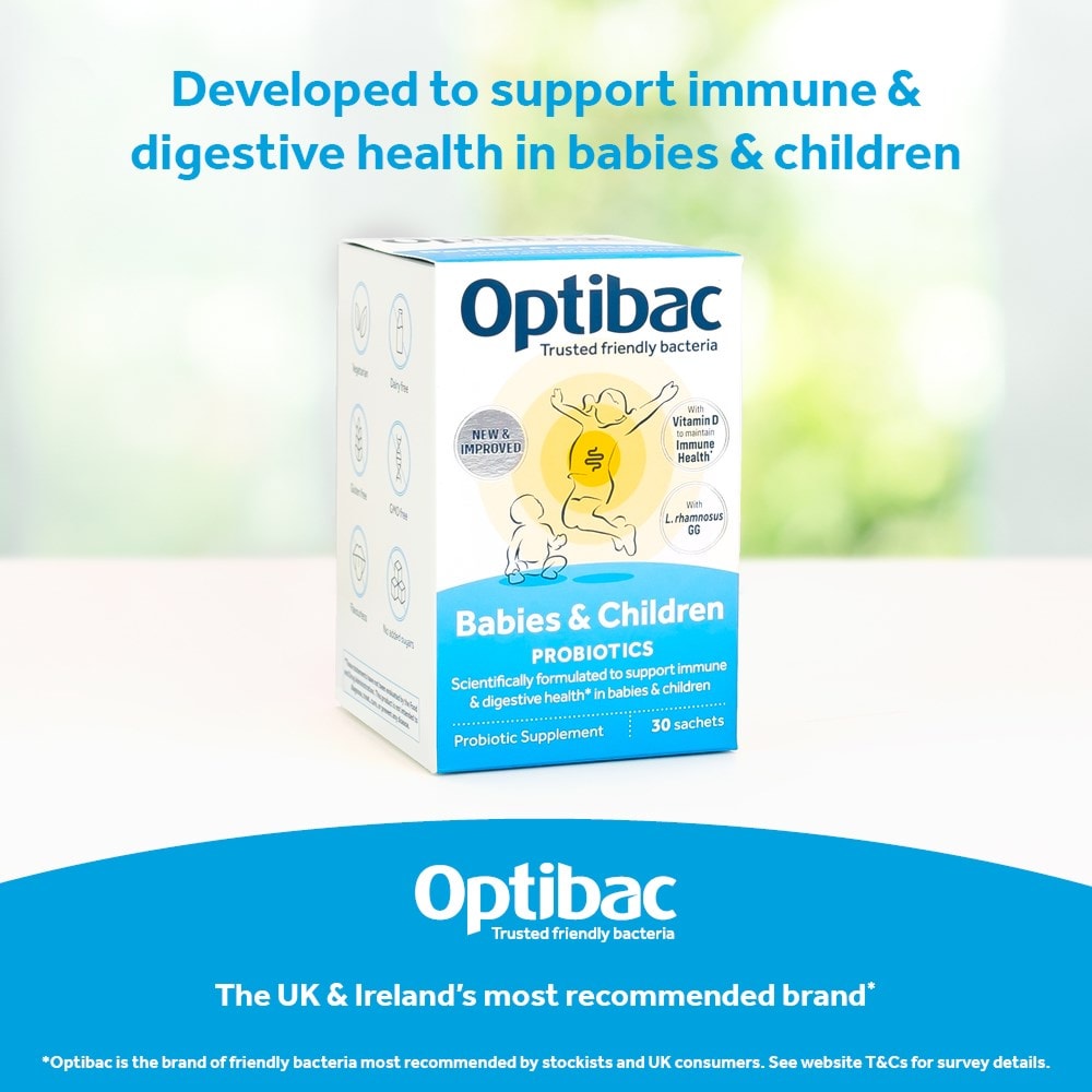 Optibac Probiotics | Babies & Children with vitamin D