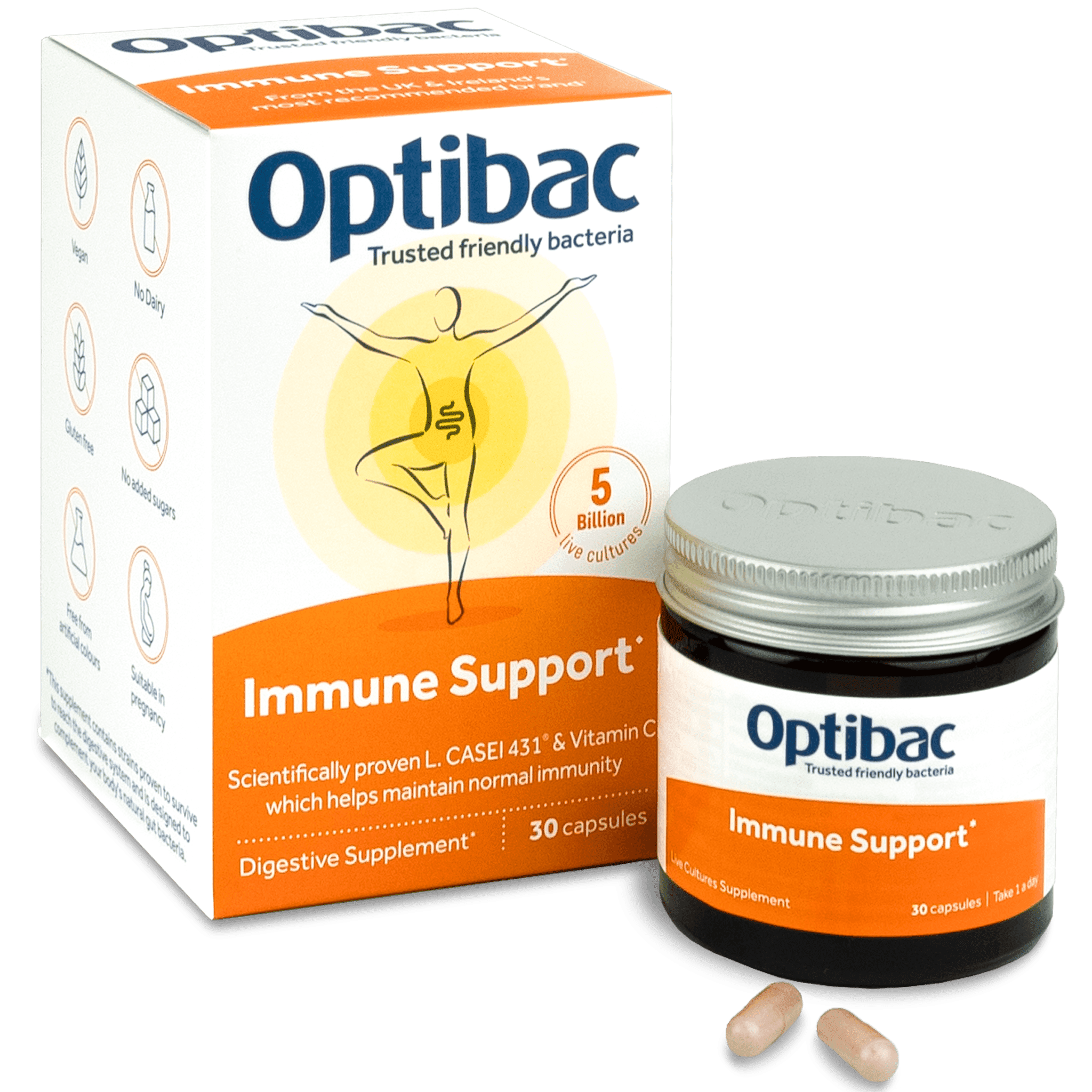 Optibac Probiotics Immune Support - Most Researched