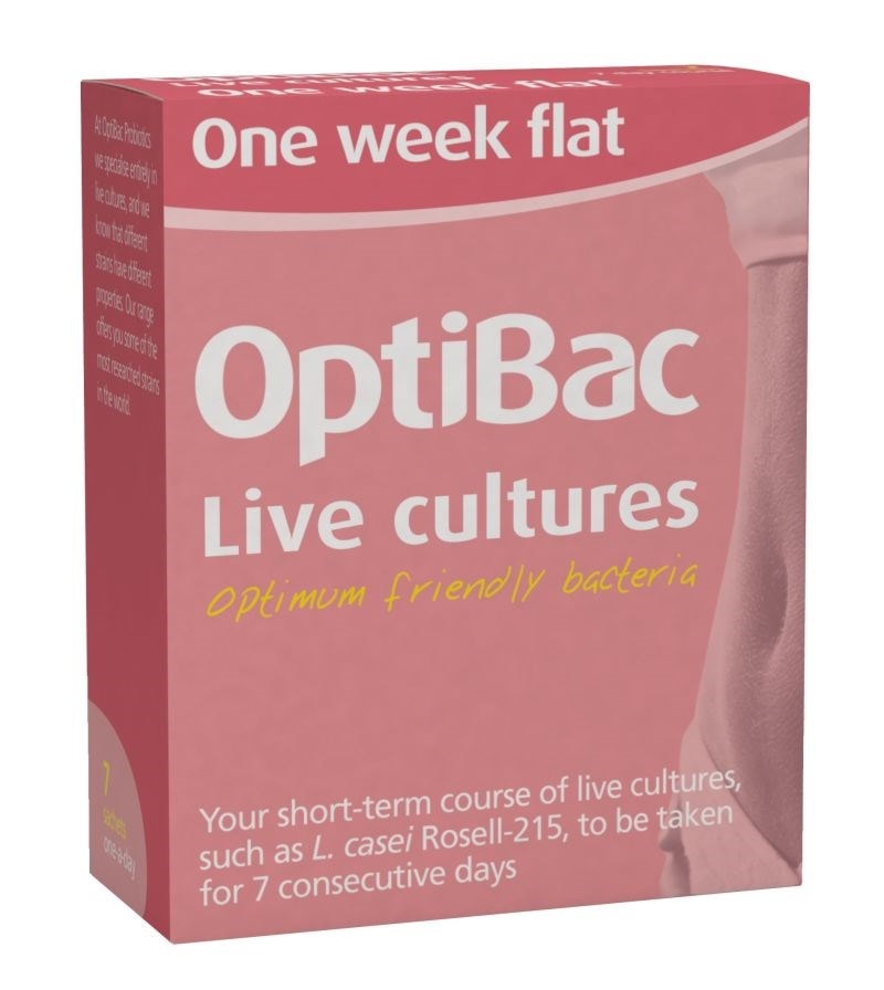 Optibac 'One week flat'