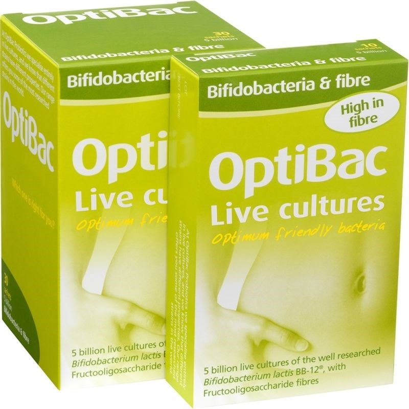 Optibac Bifidobacteria and fibre