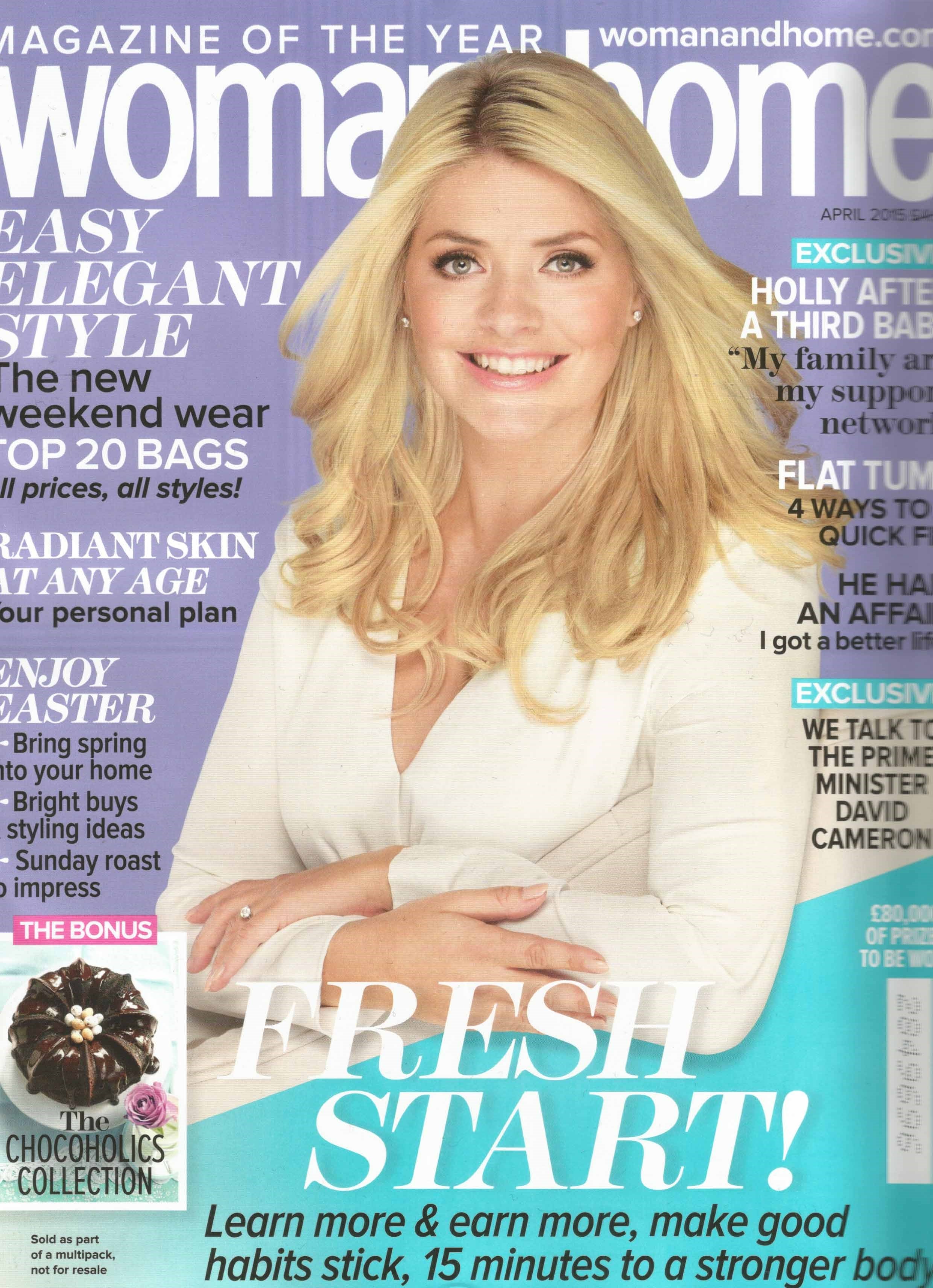 woman and home magazine cover