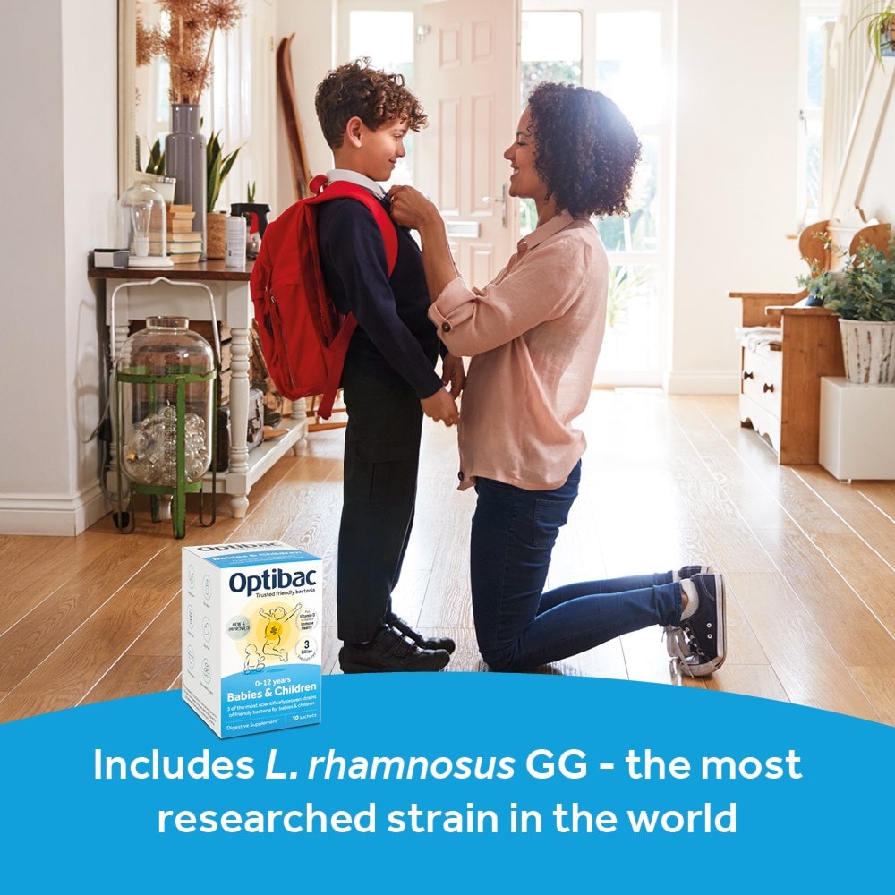 Award winning Optibac Probiotics Babies & Children with L. rhamnosus GG