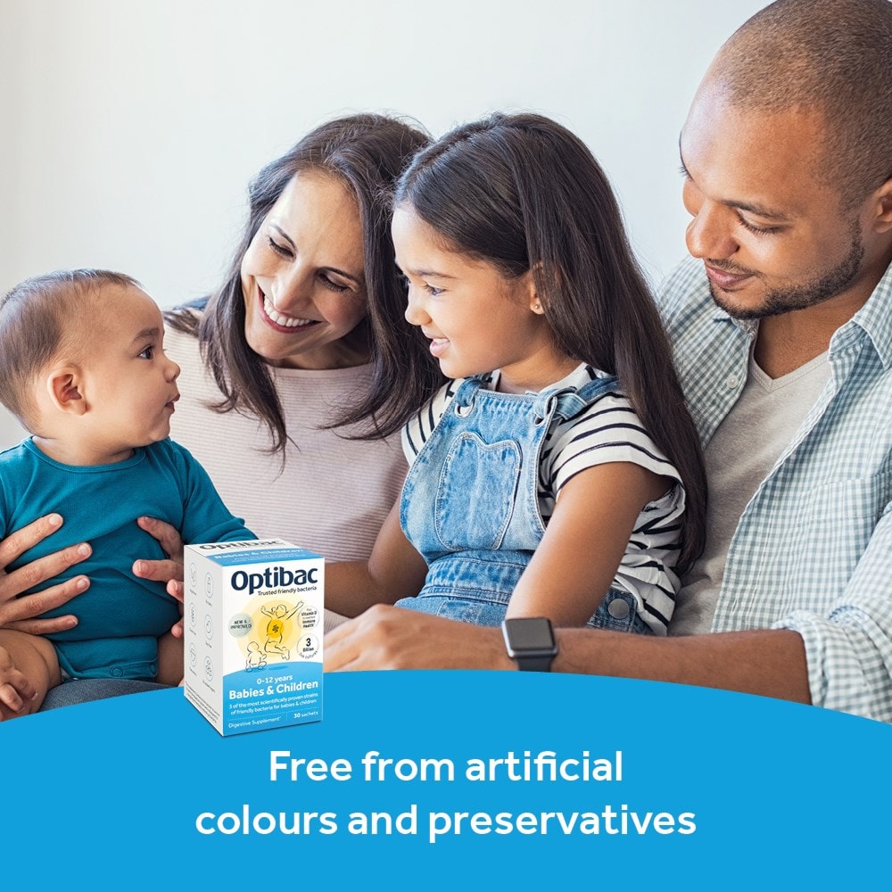 Optibac Probiotics UK | Babies & Children without any preservatives
