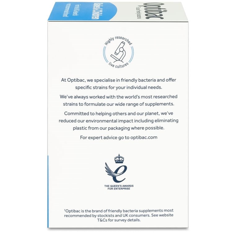 Optibac Probiotics Babies & Children side pack shot
